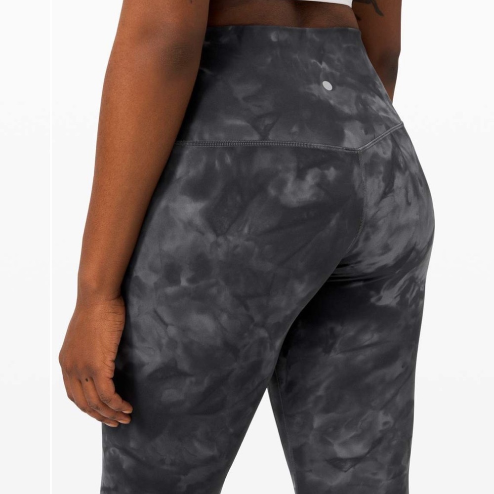 Lululemon Align Pant 25" *Diamond Dye Pitch Grey Graphite Grey